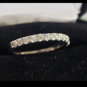 10k gold natural diamonds band ring